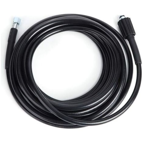 RHG Tuyau Haute Pression 10m, M22 à Filetage - Flexible Nettoyeur Haute Pression Avec Connecteur Quick Connect de Type clic pour nettoyeurs Haute Pression Kärcher K2 K3 (1/3)