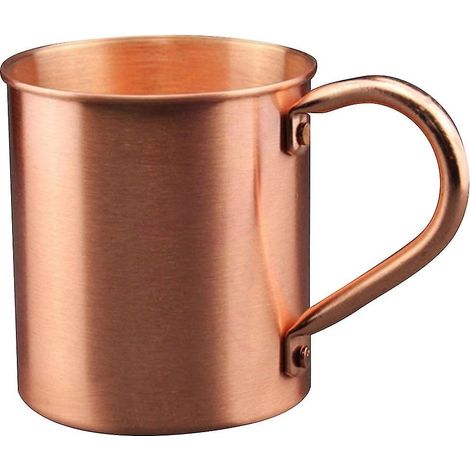 gobelet en cuivre de 450 ml, gobelet à eau, gobelet à Moscow Mule, gobelet à cheveux raides et bouclés, gobelet à cocktail, gobelet à bière (1/5)