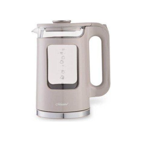 Elektrischer wasserkocher maestro MR065 beige 1 7 liter 2200 watt