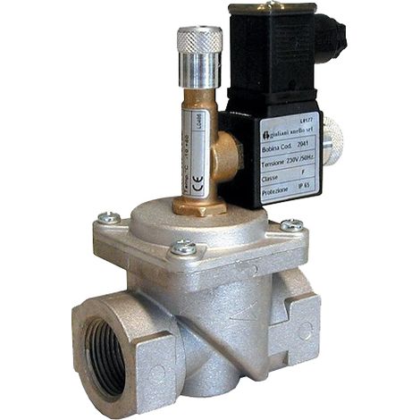 Watts – Electrovanne gaz manuelle 1/2'' – Alimentation 230V – Corps en aluminium – Protection IP65 – Temps de fermeture < 1 sec