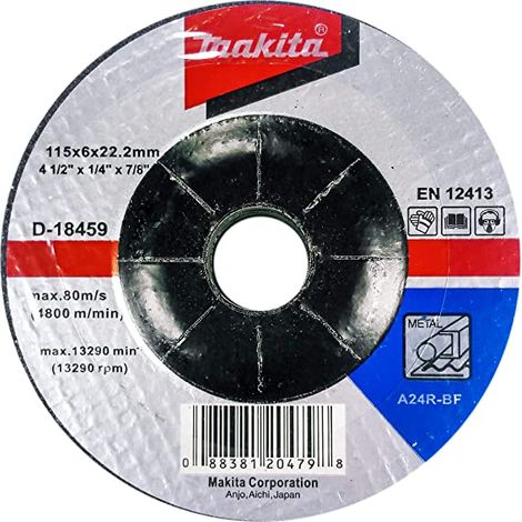 Makita 115mm (4.5'') Metal Grinding Disc