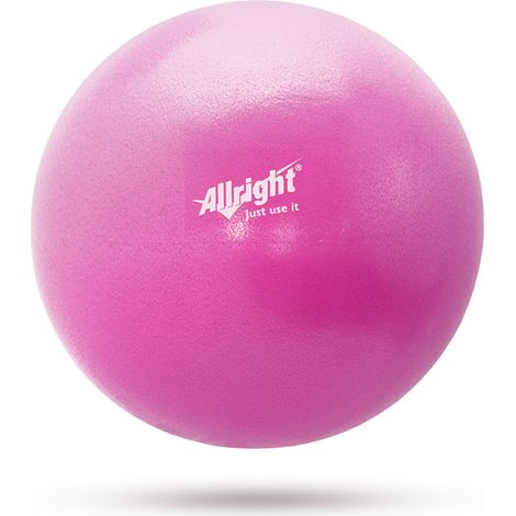 Ballon de gymnastique rose de 26 cm (1/3)