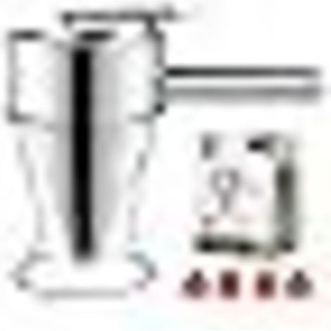 Kitchen Funnel, 1.2 Liter Stainless Steel Piston Funnel, Batter Dispenser with Stand and 4 Silicone Nozzles, for Cakes, Muffins, Waffles, Pancakes (1/5)