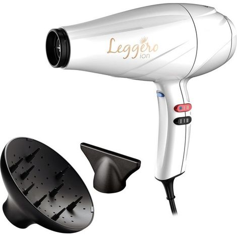 GA.MA Leggero Ion sèche-cheveux 2400 W Blanc (1/2)