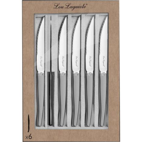 Set mit 6 steakmessern - Laguiole - 251306MB02K35