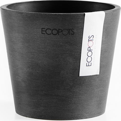 VASO AMSTERDAM MINI D10,5x9,2CM GRIGIO SCURO (1/2)
