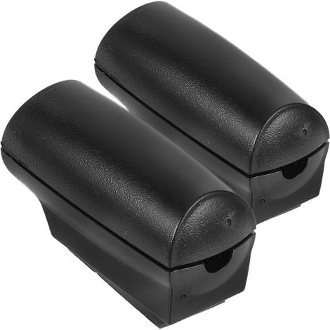 Lot de 2 sifflets anti-cerfs pour véhicules, avertisseurs sonores pour cerfs-3X1.7cm-Black