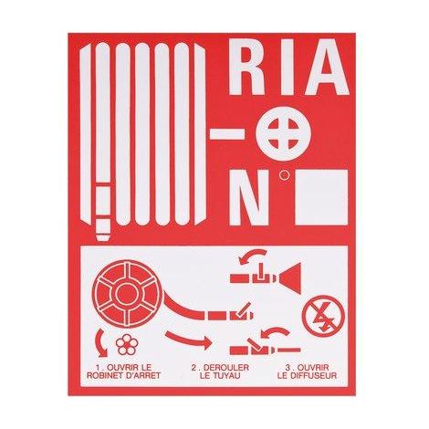 PLAQUE SIGNAL. R.I.A. CZ10