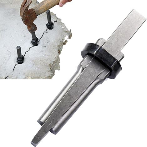 Schwerer Eisenkeil Felsspaltwerkzeug Professioneller