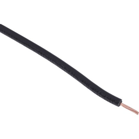 Câble triple homologation RS PRO, Noir, Section 0,75 mm² 1 kV c.c., 600 V c.a., , Triple homologation ( Prix pour Bobine de 100 Mètres ) (1/3)