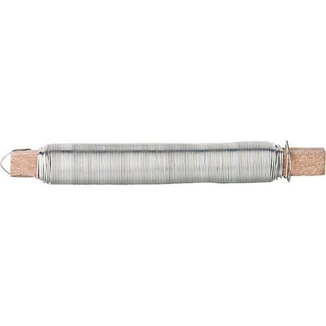 Bobine de fil 0,65mm, zinguée 100 g (1/3)