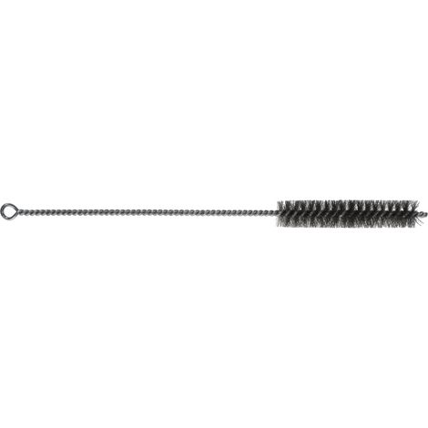 Osborn Reinigungsbürste mit Öse 20x300mm - Strohhalm Reinigungsbürste, Milchschlauchbürste, Rohrbürste für die Innenreinigung, Stahldraht