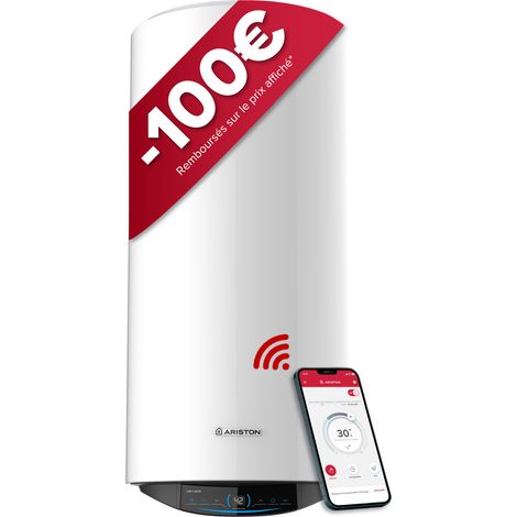 Chauffe-eau électrique connecté 150L – Ariston ABYLEOS WIFI – Fonction Eco Intelligente – Flexibilité Énergétique – ACI