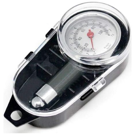 royaluxe-Jauge de Pression de Pneu, Manomètre Portatif de Pression de Pneu de 100 Psi Jauge de Pression des Pneus de Camion pour Voiture SUV Moto (1/5)
