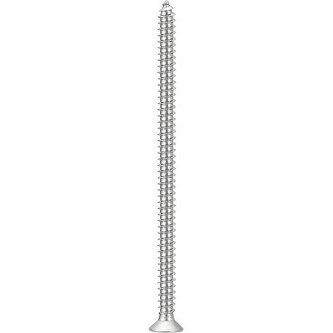 CCYKXA Schachtel mit 10 M5x80 mm Betonschrauben zur direkten Befestigung, Senkkopf, direkte Befestigung im Untergrund, spannungsfreie Durchsteckmontage dank Gewinde