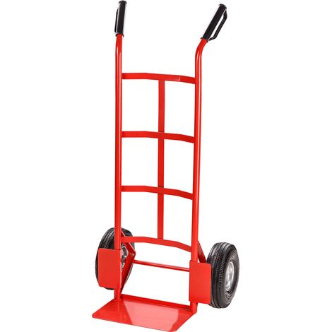 Sackkarre Transportkarre Handkarre 250 kg Luftreifen Stapelkarre schwere Lasten (1/5)