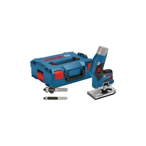Bosch Fresatrice bordi a batteria GKF 12V-8 Solo incl. 2x frese in L-Boxx (1/2)