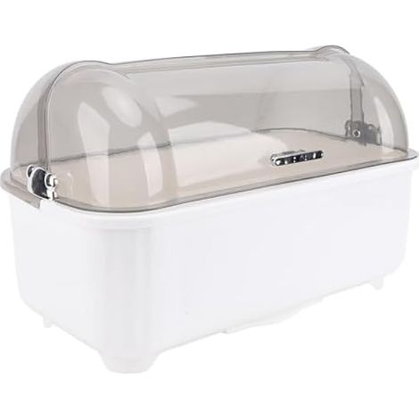 Bnineteenteam Égouttoir à Vaisselle, Organisateur de Cuisine Extra Large avec Couvercle Anti-poussière, Support à Vaisselle Peu Encombrant pour Le Rangement de la (1/5)