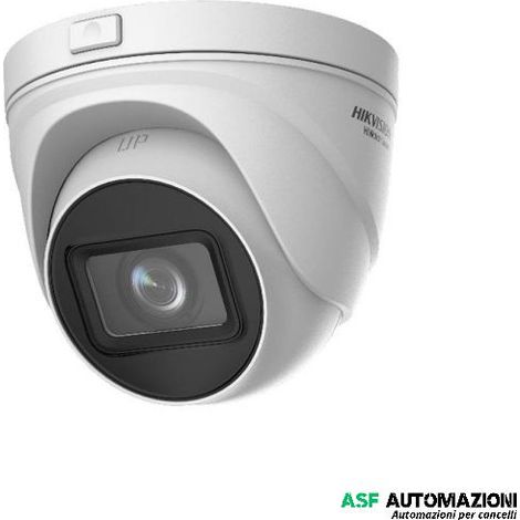 Hikvision HWI-T620HA-Z Hiwatch series telecamera varifocale dome IP Full HD 1080p 2Mpx motozoom 2.712mm h.265+ Slot Micro SD Poe IP67