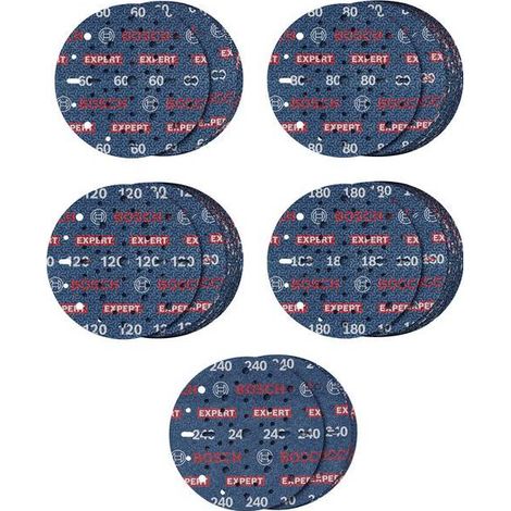 Bosch – Disque à lamelles 150 mm 2608902470 – Grain 60/80/120/180/240 – Pour ponçage bois dur et métal – Lot de 1 pièce