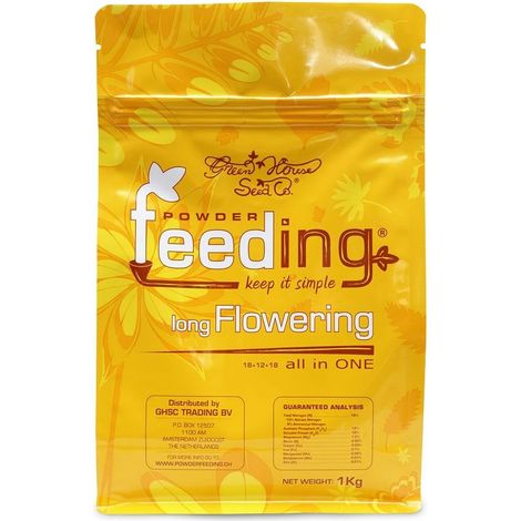 Engrais LONG Flowering Powder Feeding 1 kilo - GREEN HOUSE (1/2)