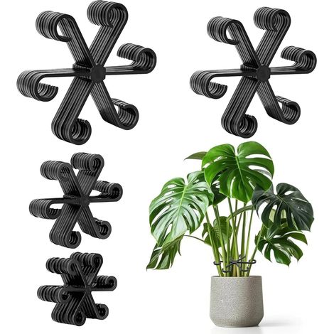 32pcs Plant Stem Support, Plant Support for Indoor Plants, Climbing Houseplant Stem Holders, Reusable Plant Stabilizer, Plant Accessories Indoor (1/5)