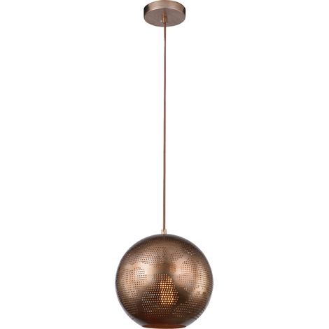 Lampada a sospensione Candellux Sfinks bronzo metallo Ø25 (1/2)