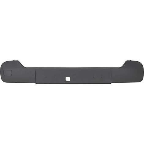 Moulure grille de pare-choc avant centrale noire mate Peugeot 308 1 phase 2 2011-2013