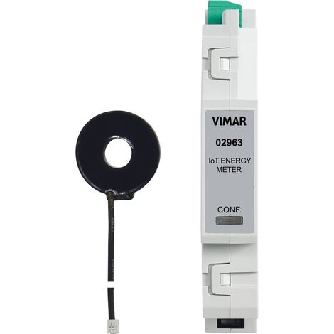 VIMAR - 02963 Compteur d'énergie monophasé connecté à l'IoT