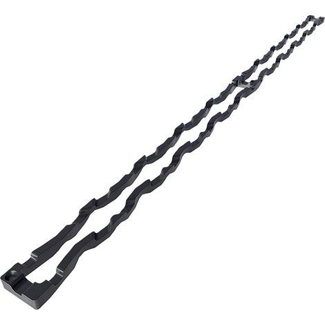HSI Terra Space Abstandhalter Hartkunststoff 70 cm schwarz - 10 Stück (1/3)