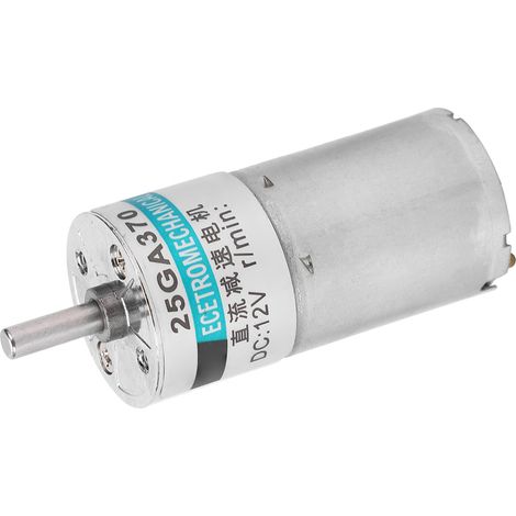 Moteur à engrenages CC micro basse vitesse CW CCW avec support pour industrie automatisée 12V XD25GA370 (200 tr/min) (1/5)