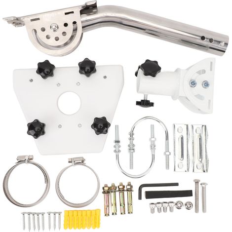 Kit d'adaptateur Satellite en acier allié, montage robuste à 360 degrés pour antenne parabolique Standard Gen 3 V3 (1/5)