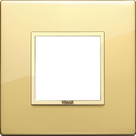 VIMAR - 21642.G09 Placca 2M oro totale lucido
