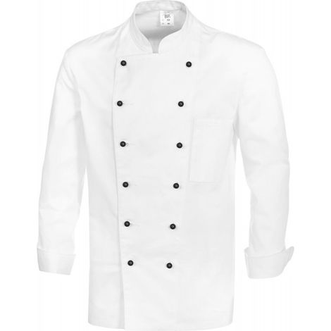 Chaqueta de cocinero 1500 130, Talla 60, blanco