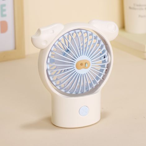 Mini ventilateur usage quotidien – 3 vitesses – Léger et compact – Flux constant – Rechargeable USB rapide – Ergonomique – Pour déplacements, voyages, festivals, télétravail, étude (1/4)