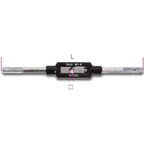 GIRAMASCHI REGOLABILE ART. 435/1,5 BETA 2,5÷6 mm (M3÷M12)