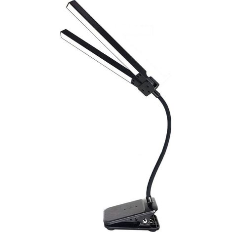 Irovami Lampe de pupitre LED LamparaDecor à pince, rechargeable sur batterie, pour piano à queue. Lampe à pince pour piano à queue, idéale pour les musiciens, les artistes et les peintres. (1/5)