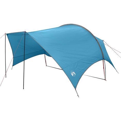 Toldo de Camping Resistente al Agua Azul 550 x 400 x 230 cm