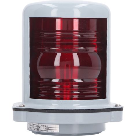 24 V DC, 25 W, 1 nm LED-Navigationslicht, Sichtweite, für Bootssignale unter 12 m, Beleuchtung an Steuerbordseite (1/5)