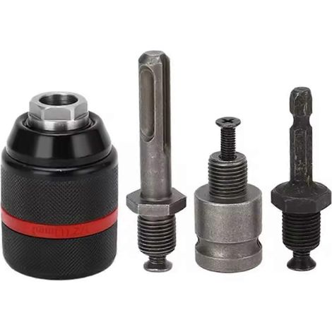 1/2-20UNF 13-mm-Schnellspannbohrfutter, Sechskantschaft/SDS/Vierkantaufnahme (1/5)