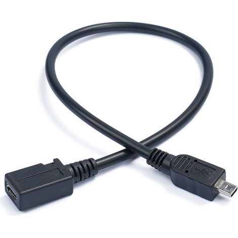 New mini8p male to micro USB 2.0 adapter cable for cameras and charging. (1/5)