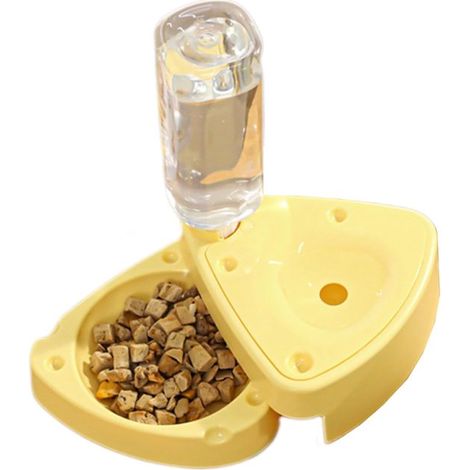 Comedero y bebedero automático para mascotas de 500 ml,Dispensador de comida para cachorros (1/5)