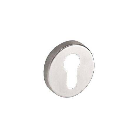Rosace ronde inox satiné - Clé I - Linox - La paire - Vachette