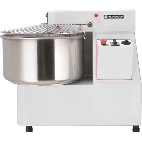 Pétrin Professionnel Vitesse Variable Tête Et Cuve Fixes - 22 Litres - PizzaGroup