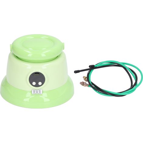 Corde à sauter électrique intelligente, automatique et rechargeable, avec 10 niveaux de vitesse, télécommande, couleur vert gazon. (1/5)