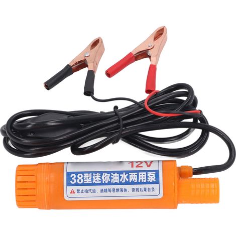 Pompe à huile électrique miniature submersible 12V 8500 tr/min 12 L/min pour équipement de machine (1/5)