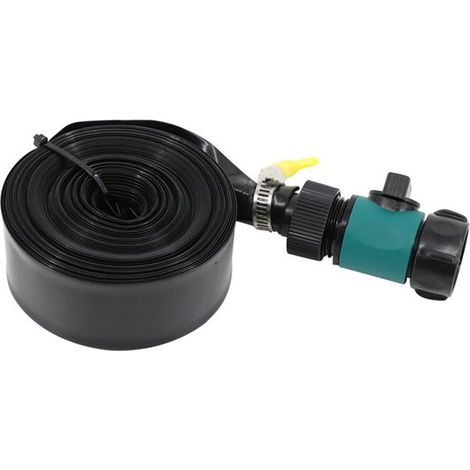 Arroseur de pelouse, trampoline pour enfants, arroseur de jardin, arroseur extérieur pour jardin, jardin d'été, parc aquatique, aire de jeux aquatiques, 12 mètres (1/5)
