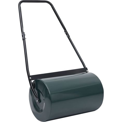 Grün und schwarzer Rasenwalze 63 cm 50 L
