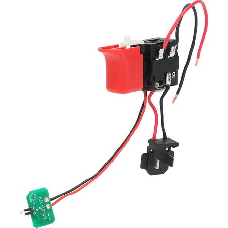 Interrupteur de perceuse DCJZ1201, accessoire de rechange pour outil électrique, gâchette de commande (1/5)