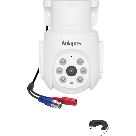Telecamere di sicurezza, risoluzione 5MP, visione notturna, confezione da 1 (1/2)